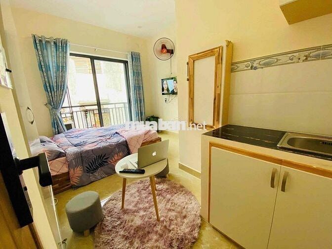 🏡 STUDIO BAN CÔNG – FULL NỘI THẤT – MỚI 100% – NGAY HOÀNG VĂN THỤ