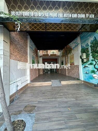CHO THUÊ NHÀ NGUYÊN CĂN – VỊ TRÍ ĐẮC ĐỊA NGAY QUỐC LỘ 50, BÌNH CHÁNH