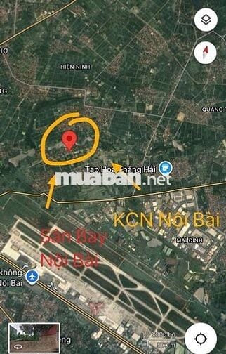 Đất Nội Bài Trục chính Bắc Hạ Full thổ Cư 90m đầu tư sinh lời cao