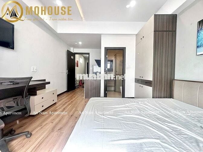 🏡 CĂN HỘ 1PN 50m2 - BIỆT THỰ SÂN VƯỜN–MGR– THANG MÁY – TONE GỖ CAO CẤP