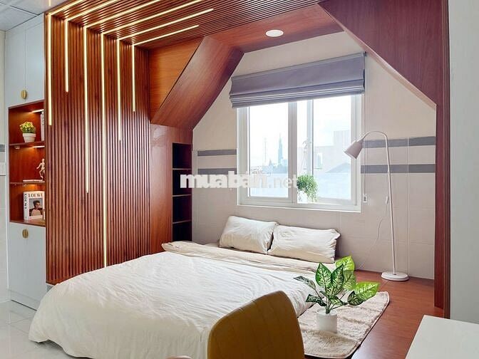 🏡 STUDIO BAN CÔNG LỚN – MÁY GIẶT RIÊNG –CỰC RỘNG 40M² – ĐẶNG THÙY TRÂM
