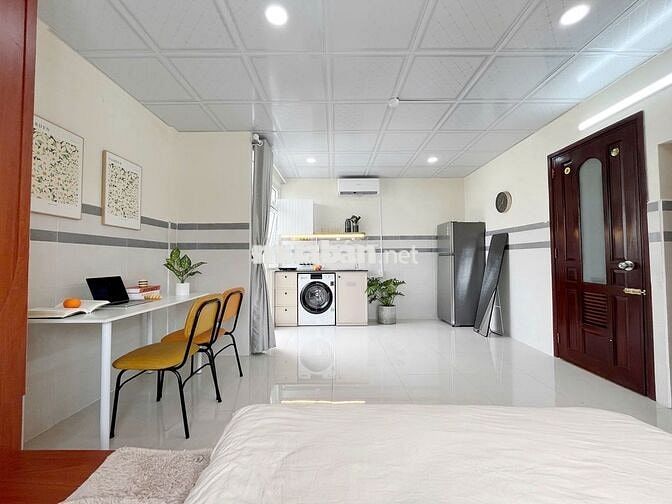 🏡 STUDIO BAN CÔNG LỚN – MÁY GIẶT RIÊNG –CỰC RỘNG 40M² – ĐẶNG THÙY TRÂM