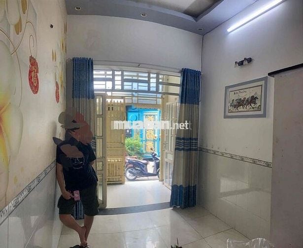 nhà cho thuê nguyên căn 1 trệt 1 lầu giá 6tr/th