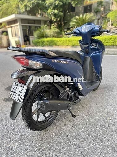 Honda Vision xanh nhám 2021!! chạy lướt 1 chủ