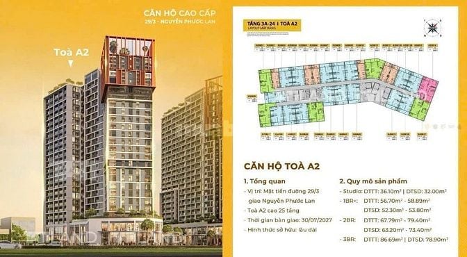 CHỈ TỪ 50 TRIỆU – BOOKING NGAY CĂN HỘ CORA TOWER TRUNG TÂM HÒA XUÂN