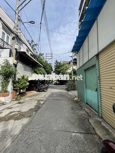 Nhà hẻm 6 m thông, 60 m2 Tây Thạnh, Tân Phú giáp Tân Bình.