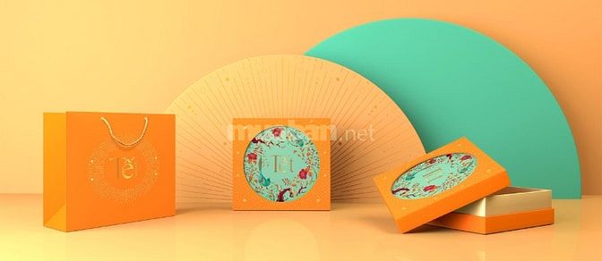 hộp giấy đựng quà tết 2026, hộp quà tết giấy cao cấp