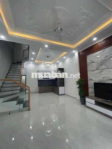 nhà 2lầu 1trệt sổ riêng hoàn công giá rẻ phường hoá an