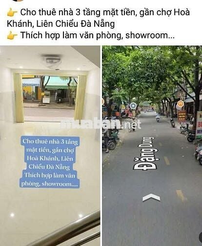 Cho thuê nhà cấp 4 kiệt Hoà Cường Hải Châu Đà Nẵng 
4 phòng ngủ