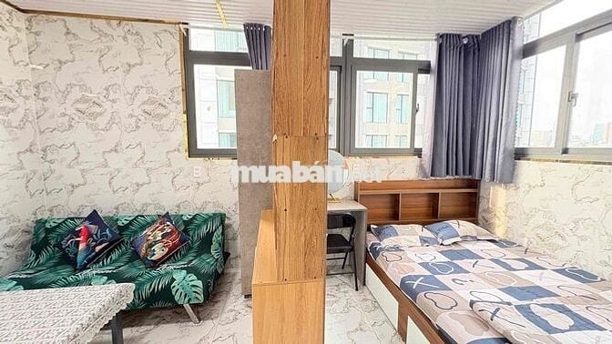 CHÍNH CHỦ CHO THUÊ STUDIO 1PN BAN CÔNG FULL NỘI THẤT CAO CẤP TIỆN NGHI