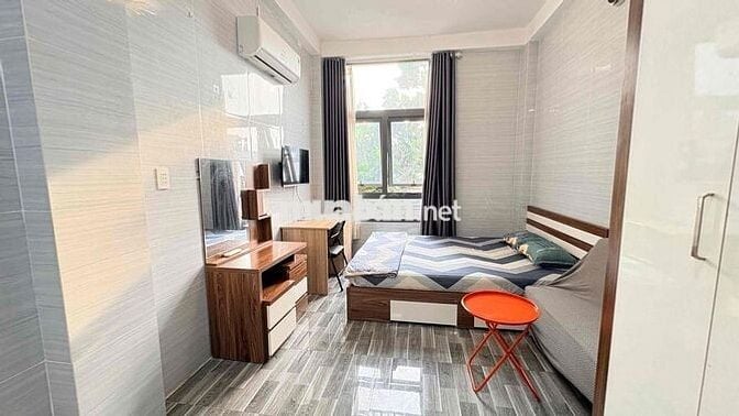 CHÍNH CHỦ CHO THUÊ STUDIO 1PN BAN CÔNG FULL NỘI THẤT CAO CẤP TIỆN NGHI