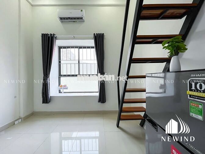 Căn Hộ Gác Cao Cửa Sổ Thoáng Đầy Đủ Nội Thất Gần TDTU, UFM, Lotte Mart