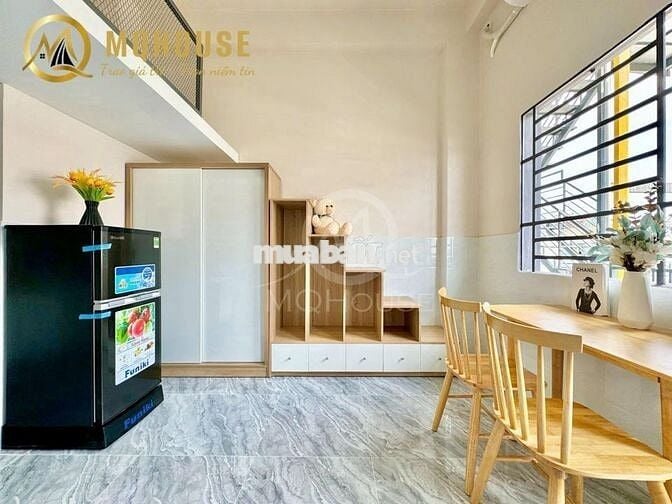 Căn Hộ Gác Cao Cửa Sổ Thoáng Đầy Đủ Nội Thất Gần TDTU, UFM, Lotte Mart