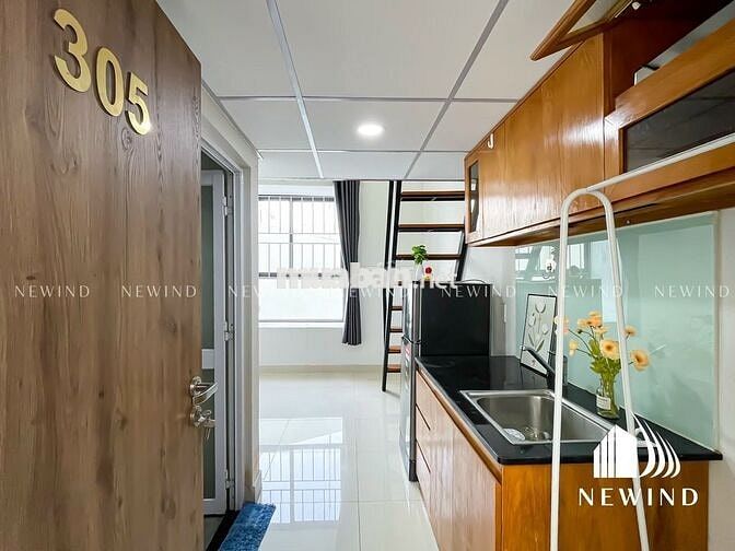 Căn Hộ Gác Cao Cửa Sổ Thoáng Đầy Đủ Nội Thất Gần TDTU, UFM, Lotte Mart
