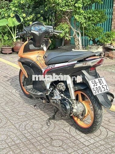 Xe tay ga Honda Air Blade Repsol màu cam đen đỏ zi