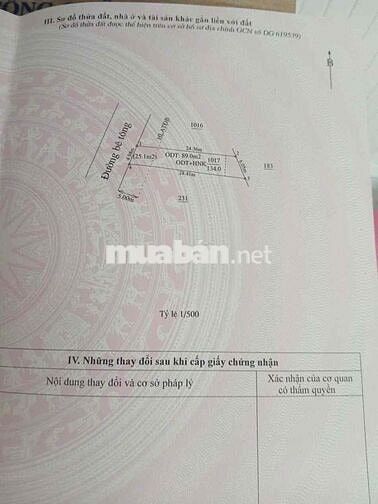 Nhà Vĩnh Tân- Tân Uyên 1/HL 401 gầnKCN Visip2.bê tông thôg 6m.nở hậu