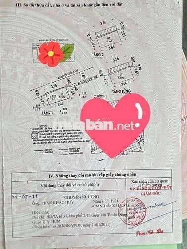 Q.10 THÀNH THÁI - 3/2 - NGUYỄN TRI PHƯƠNG CHỈ 1 TỶ 7 CÒN THƯƠNG LƯỢNG