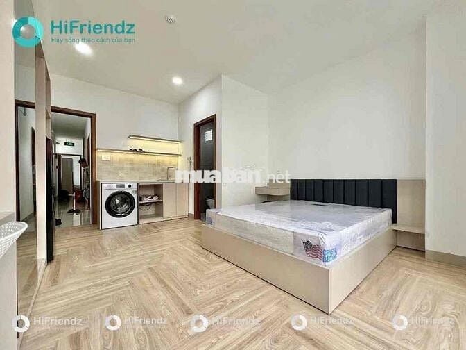 Cho thuê căn hộ Studio ban công cửa sổ ngay Ngã Tư Bảy Hiền - Khu K300