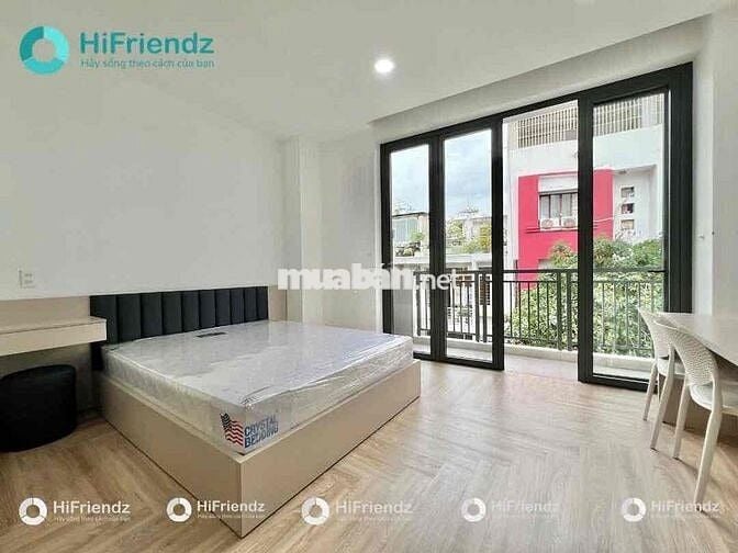 Cho thuê căn hộ Studio ban công cửa sổ ngay Ngã Tư Bảy Hiền - Khu K300