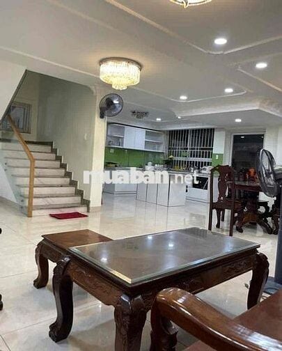 Cho Thuê Villa Mới Lô Góc 2 Mặt Tiền KDC Sông Đà 4 Tầng 7PN-9WC