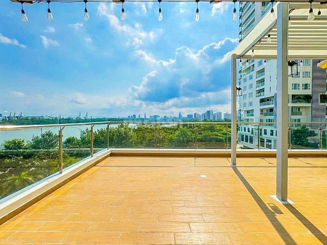 Bán Căn hộ Sân vườn tại Diamond Island view sông gồm 4 phòng ngủ 233m2