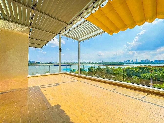 Bán Căn hộ Sân vườn tại Diamond Island view sông gồm 4 phòng ngủ 233m2