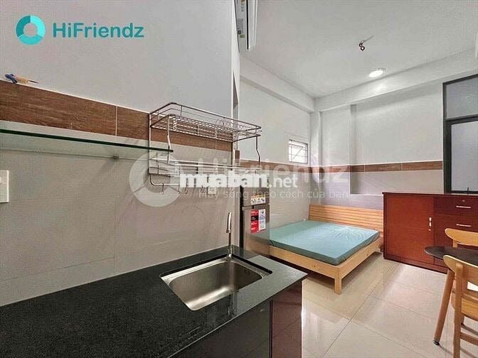 Căn hộ studio giá rẻ full nội thất gần cầu Rạch Ông