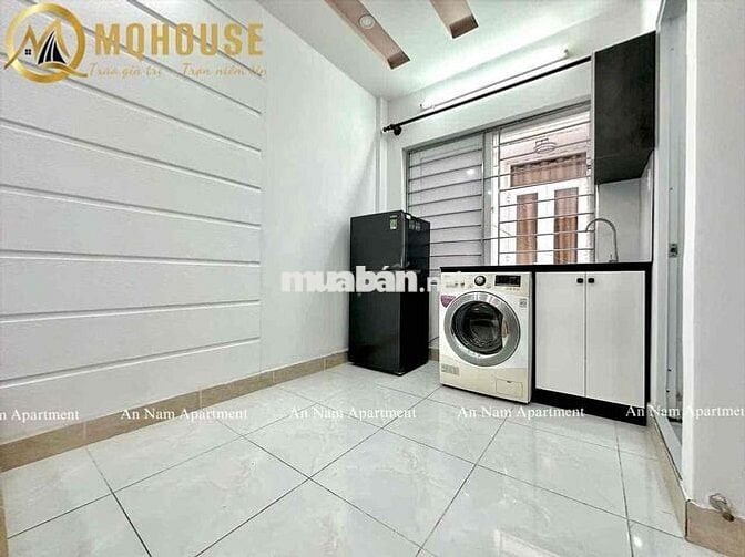 ✅Căn Hộ Full Nội Thất Máy Giặt Riêng, Cửa Sổ Trời, Hẻm Ô Tô, Q.PNhuan✅