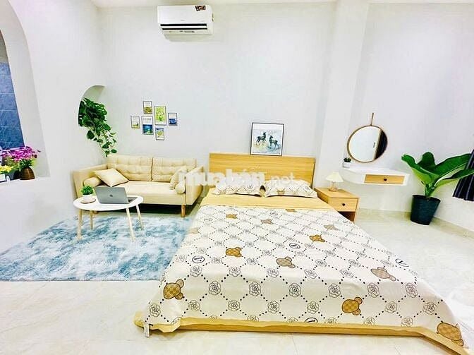 CHDV 1PN – TÁCH BẾP – CỬA SỔ TRỜI LỚN – MÁY GIẶT RIÊNG