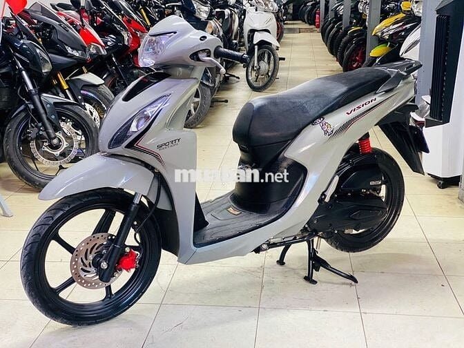 XE MÁY THỊNH PHÁT - HONDA VISION LƯỚT XÁM XI MĂNG