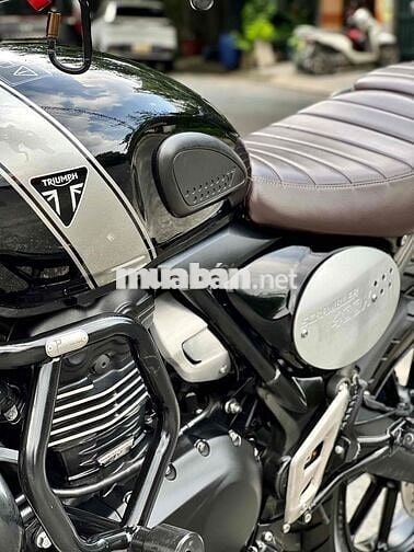 Triumph Scrambler 400x 2024, odo 14k km, còn bh.