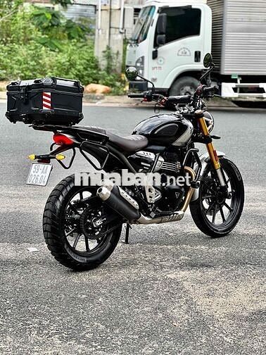 Triumph Scrambler 400x 2024, odo 14k km, còn bh.
