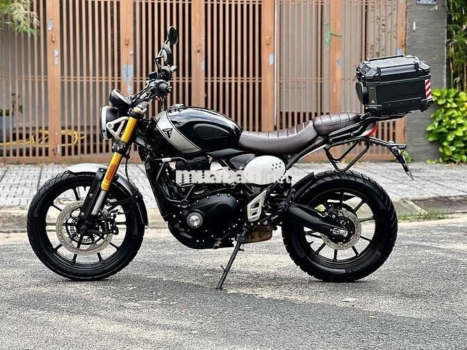 Triumph Scrambler 400x 2024, odo 14k km, còn bh.