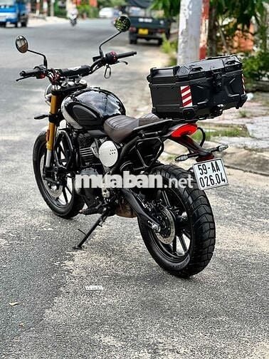 Triumph Scrambler 400x 2024, odo 14k km, còn bh.