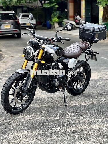 Triumph Scrambler 400x 2024, odo 14k km, còn bh.