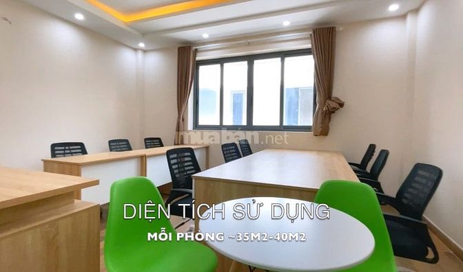 Cho thuê văn phòng có nội thất, phòng họp, máy in, chỗ để oto