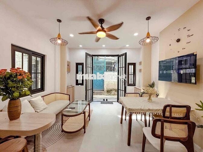 LÔ GÓC 2 MẶT THOÁNG LÊ VĂN SỸ Q3 26M² (4x6.5) • 3 TẦNG FULL NỘI THẤT