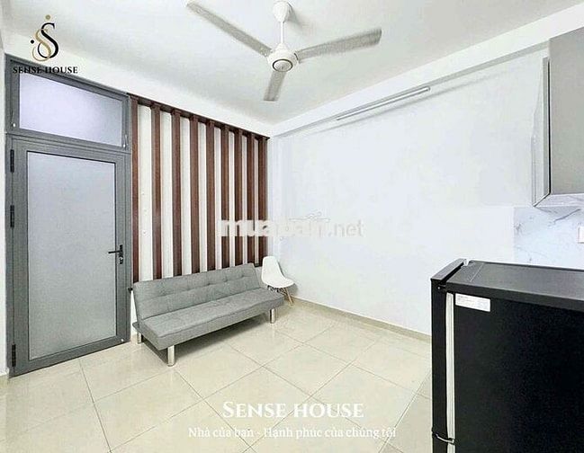 CĂN HỘ 1 PHÒNG NGỦ BAN CÔNG - ĐỘC LẬP TÂN PHÚ - ĐẦY ĐỦ NỘI THẤT 100%