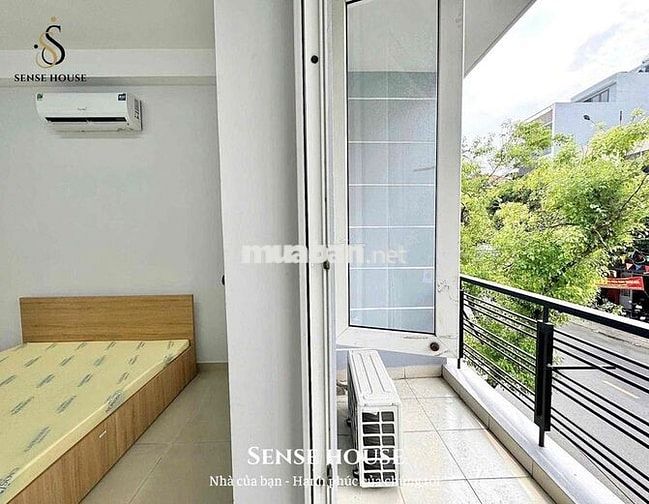 CĂN HỘ 1 PHÒNG NGỦ BAN CÔNG - ĐỘC LẬP TÂN PHÚ - ĐẦY ĐỦ NỘI THẤT 100%