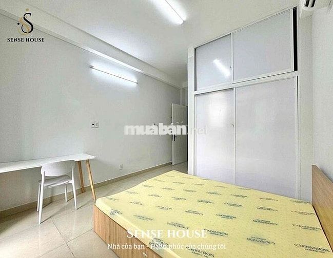 CĂN HỘ 1 PHÒNG NGỦ BAN CÔNG - ĐỘC LẬP TÂN PHÚ - ĐẦY ĐỦ NỘI THẤT 100%