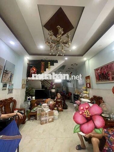BÁN NHÀ 72M2 NGANG 4,5M 4 TẦNG HXH ĐƯỜNG SỐ 3 SÁT AEON GIÁ 7 TỶ TL