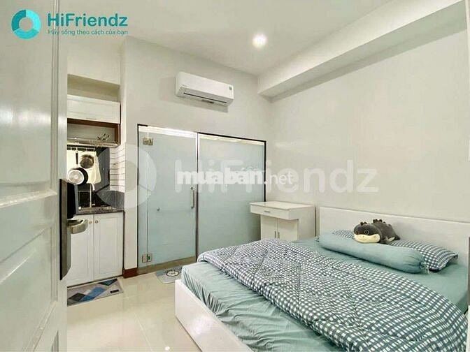 Phòng trọ Studio giá rẻ full nội thất gần trung tâm quận 7, dễ sang Q4