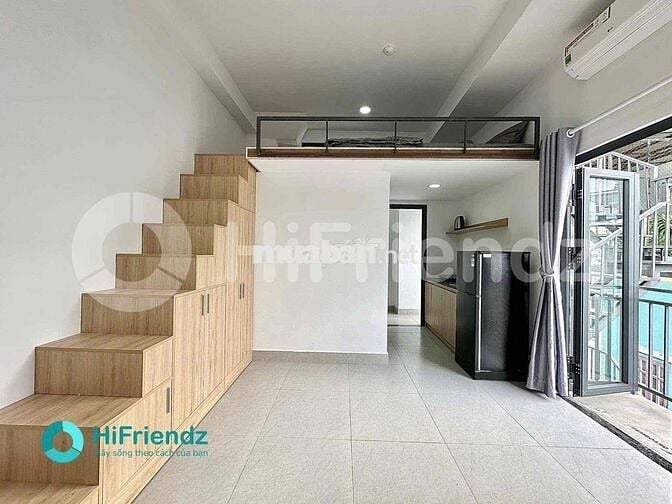 Cho Thuê Căn Hộ Có Gác Ban Công Full Nội Thất Gần Luỹ Bán Bích Tân Phú