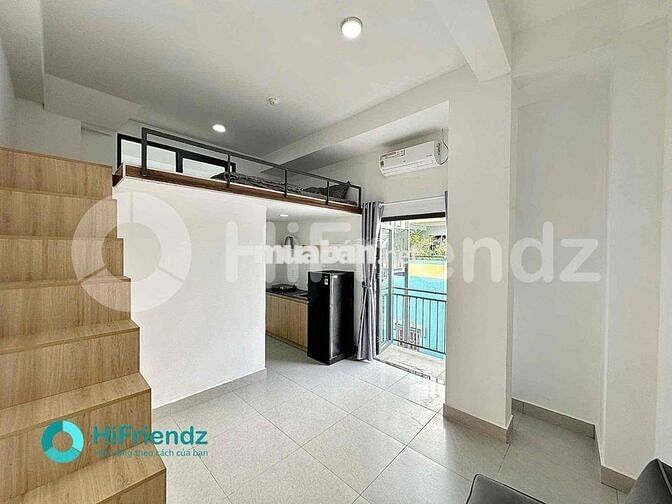 Cho Thuê Căn Hộ Có Gác Ban Công Full Nội Thất Gần Luỹ Bán Bích Tân Phú