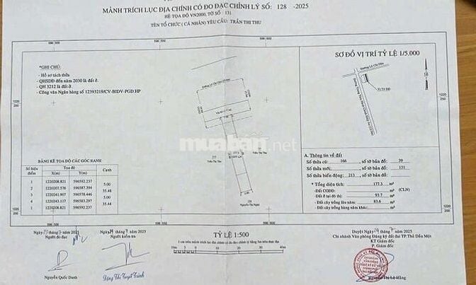 Đất mặt tiền đường Lê Chí Dân, đối diện cổng sau Đại Nam, vị trí đẹp