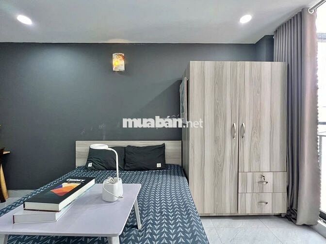 KHAI TRƯƠNG PHÒNG FULL NỘI THẤT BAN CÔNG LỚN Ở BÌNH THẠNH GIÁP Q3,Q1