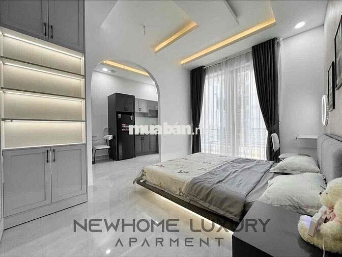 Căn Hộ 1 Phòng Ngủ LUXURY Ban Công_Tiện Nghi ngay CV Hoàng Văn Thụ