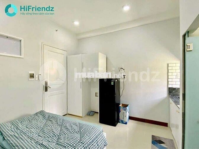 Phòng trọ Studio giá rẻ full nội thất gần trung tâm quận 7, dễ sang Q4