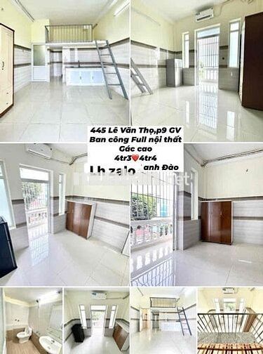 P gác cao Full nthat cửa sổ ban công 3tr8-4tr4