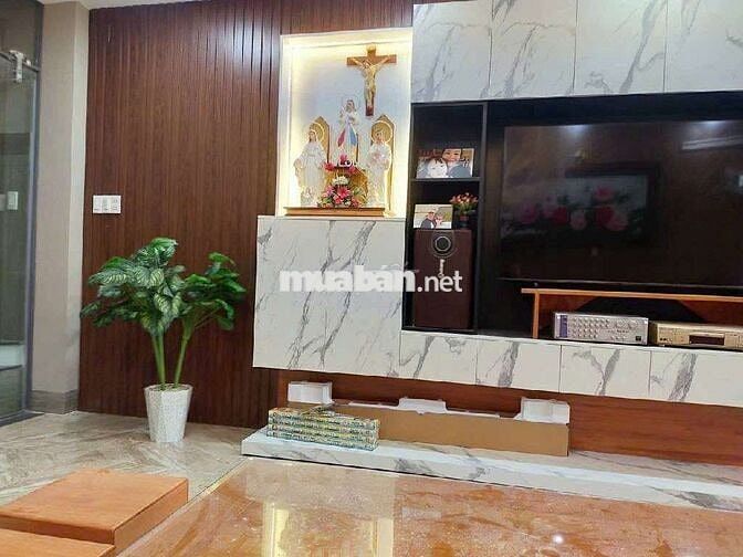 NHÀ 5 TẦNG ĐẸP — HUỲNH VĂN MỘT _PHƯỜNG HIỆP TÂN   (4,2m x 18m)